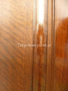 木製玄関ドアの再塗装33.23