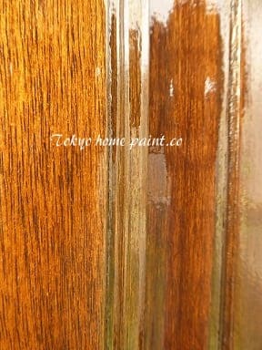 木製玄関ドアの再塗装33.28
