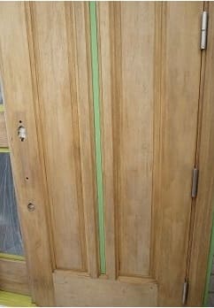 木製玄関ドア塗装調布市8.5