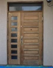 木製玄関ドア塗装練馬区6.3