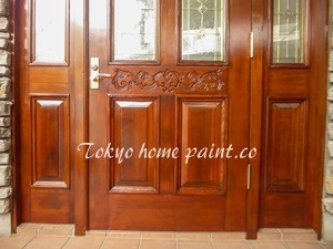 木製玄関ドア塗装37_17