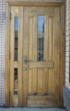 横浜市玄関ドア塗装6