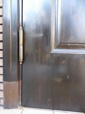 アイカ玄関ドア塗装,