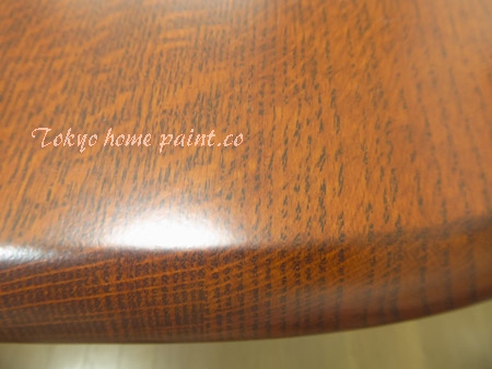 家具塗装 鏡面仕上げの表面状態
