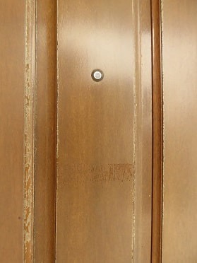 木製玄関ドア再塗装.3