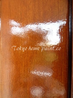 木製玄関ドア塗装・ヤマハ製8