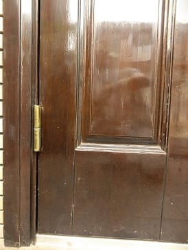 木製玄関ドアの塗装31-4