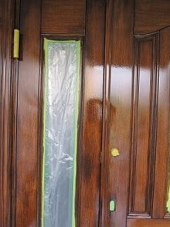 練馬区玄関ドア塗装5.6