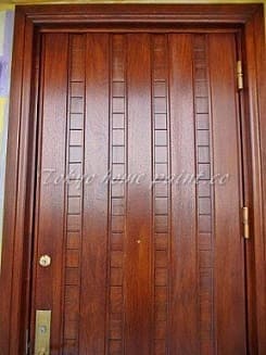 木製玄関ドア塗装横浜市3-15