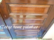 木製玄関ドア塗装.6.6