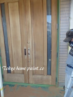 木製玄関ドア他社の施工ミス10