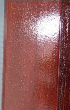 木製玄関ドア他社の施工ミス6