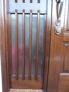 ヤマハ玄関ドア再塗装10