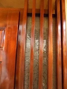 ヤマハ玄関ドア塗装11