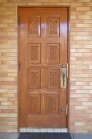 ヤマハ玄関ドア塗装所沢・505