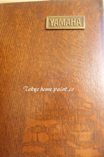 ヤマハ製玄関ドア塗装.6